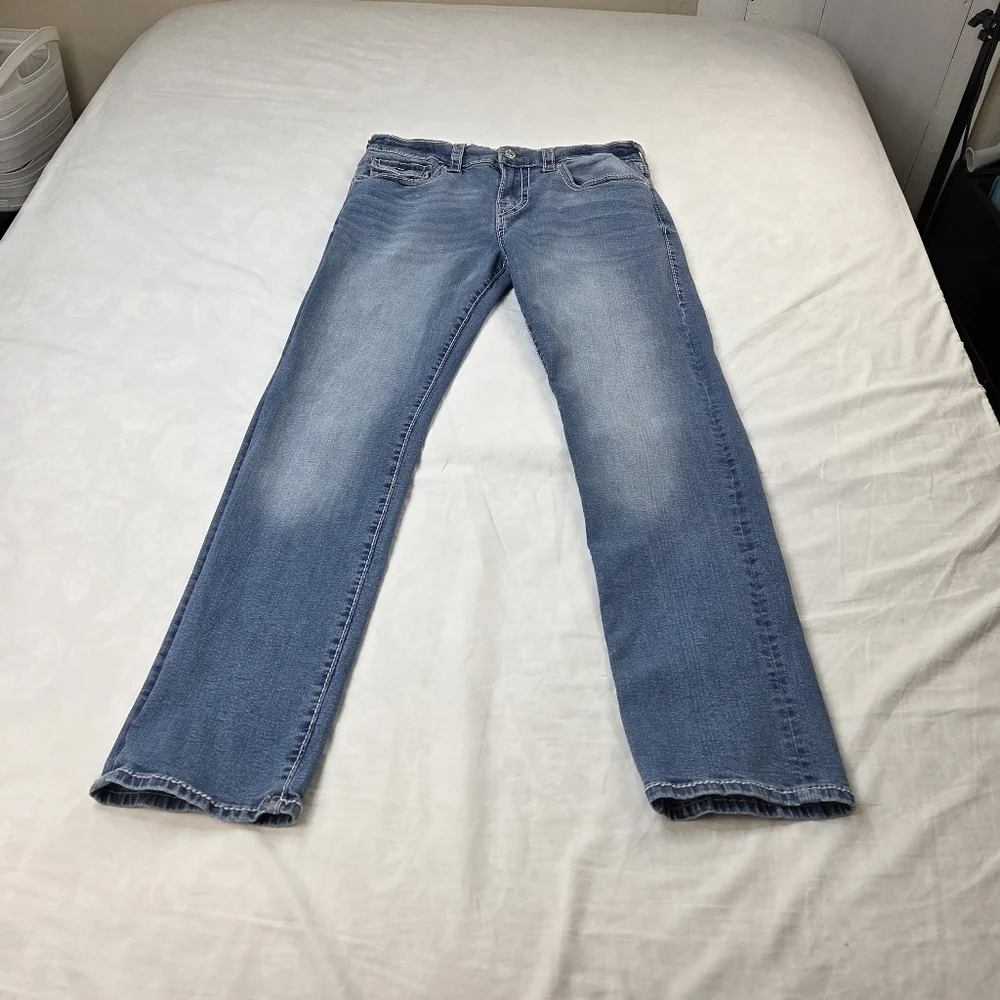 True Religion Men’s Geno Relaxed Slim Jeans Size 32
